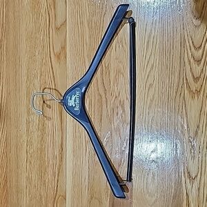 Vintage Burberry’s coat hanger with pinch rod VTG blue nice designer